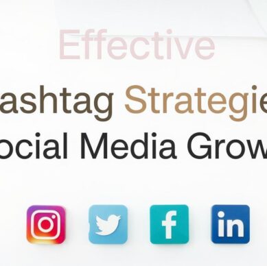 Effective Hashtag Strategies for Social Media