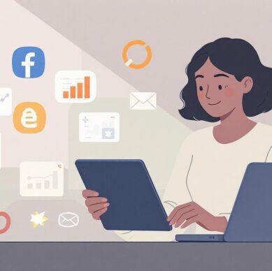 Digital marketing workspace